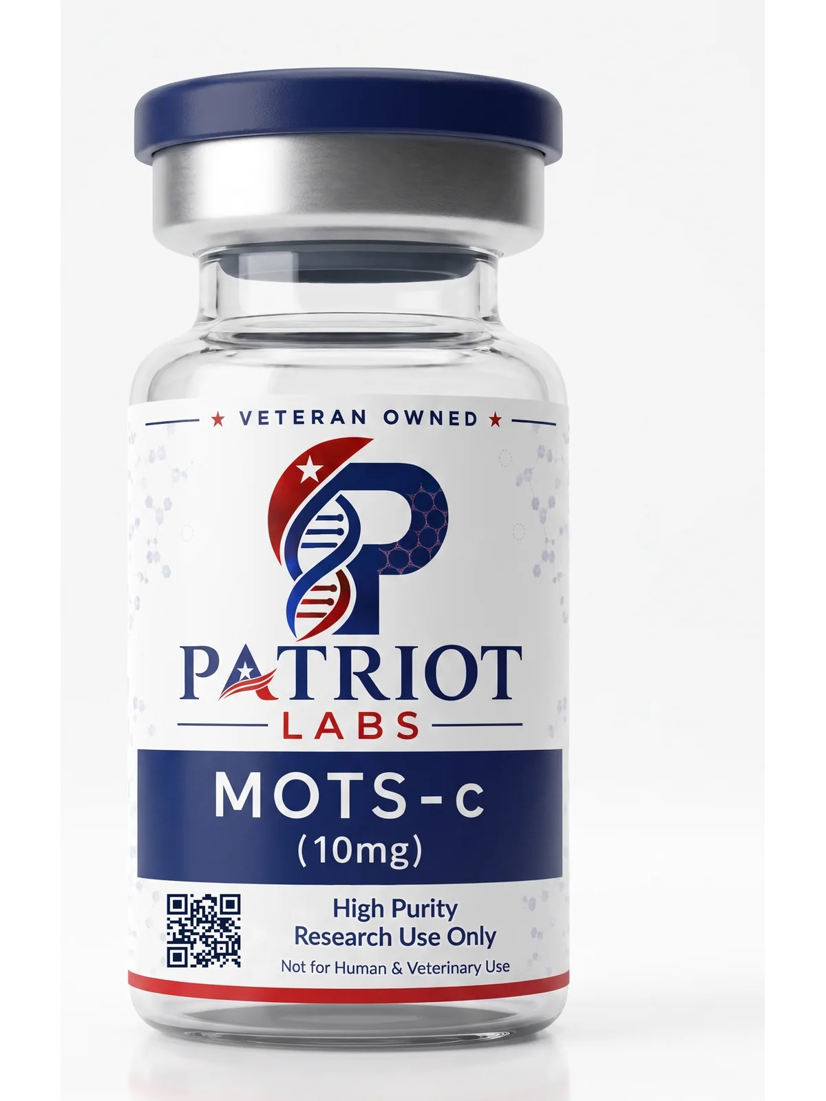 MOTS-c 10mg research peptide vial