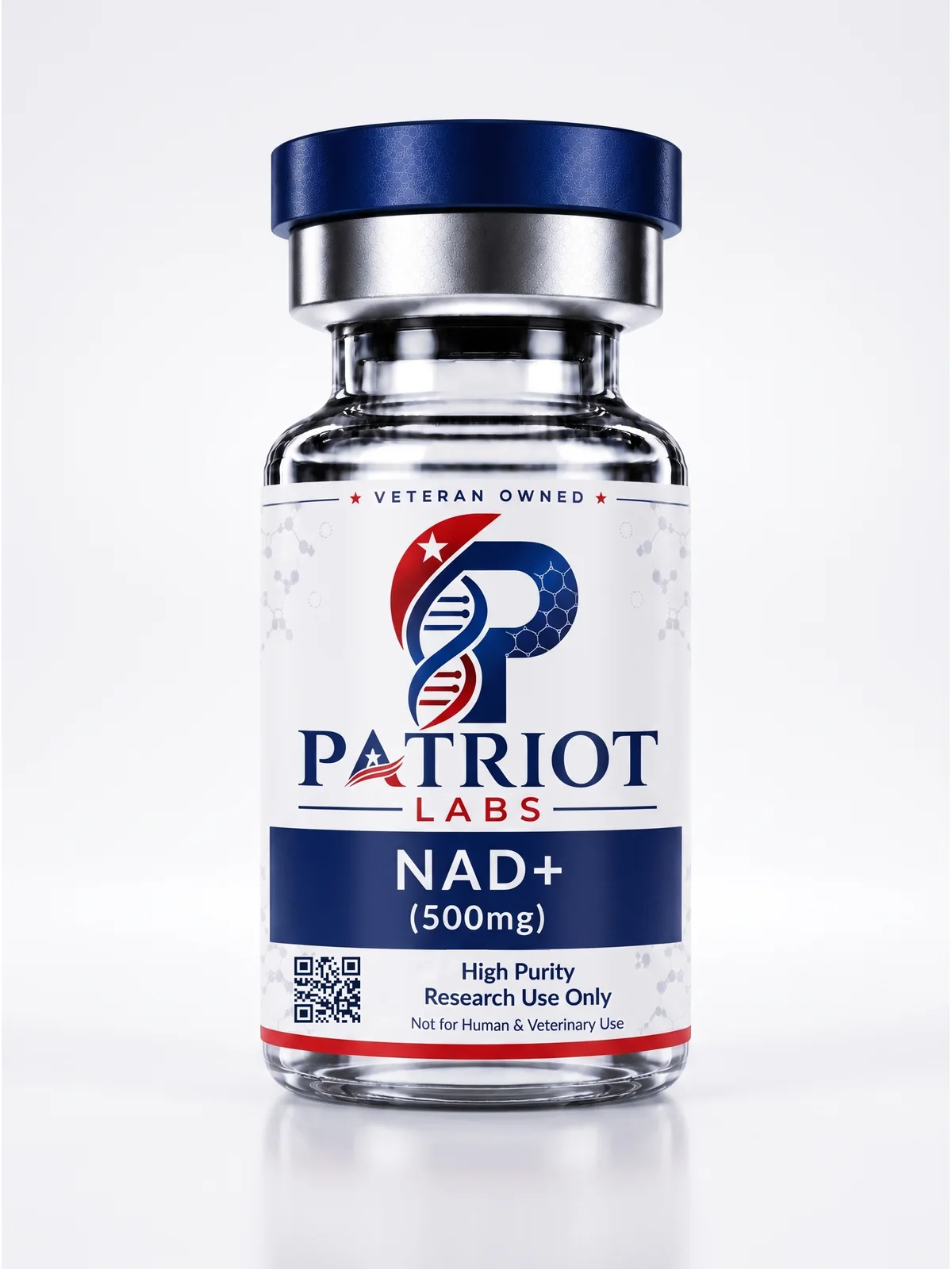 NAD+ 500mg research peptide vial